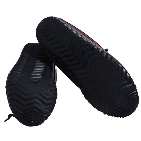 Sorel Women's Out N About Red Waterproof Leather Duck Boots Size 9 - Picture 4 of 10